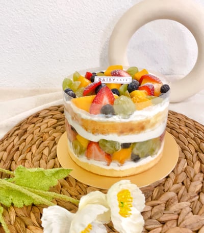 水果花園戚風蛋糕1