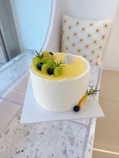 檸檬凝乳奶霜蛋糕1