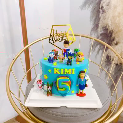 C038汪汪隊公仔蛋糕1