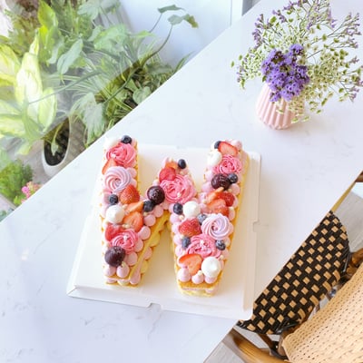 字母Ｗ（基本款/粉色）1