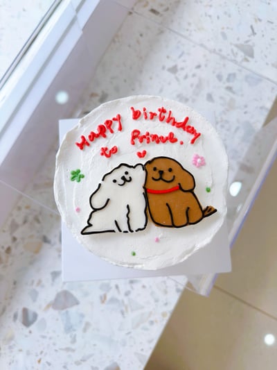 K070半平面手繪風蛋糕1