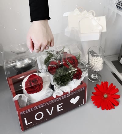 A012鮮花花禮蛋糕2