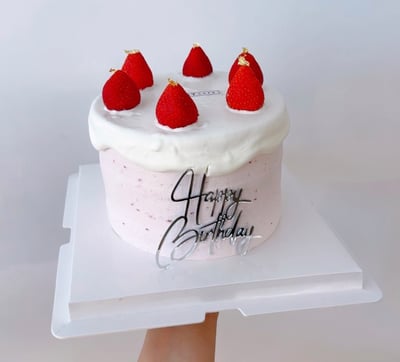 草莓布蕾鮮奶油蛋糕2