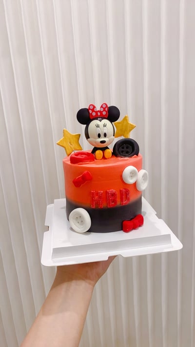 C020米妮公仔蛋糕1