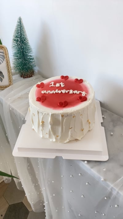 F021紀念日簡約蛋糕1