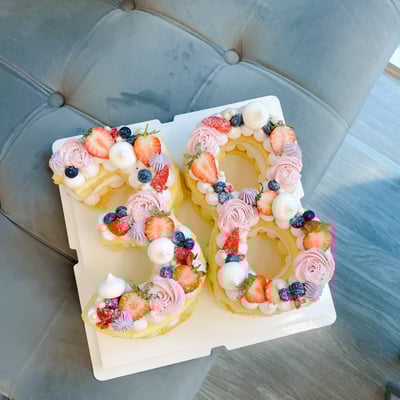 數字38（基本款/淺粉）1