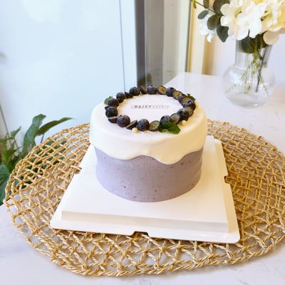 藍莓布蕾鮮奶油蛋糕1