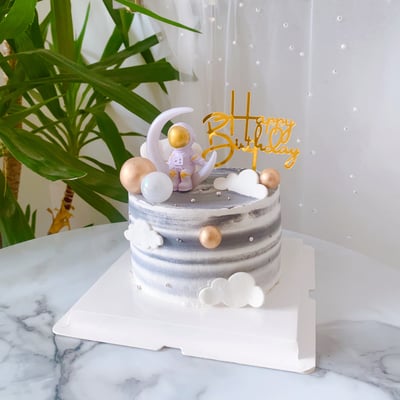 C014太空人公仔造型蛋糕1