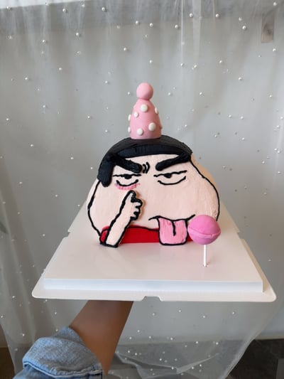 K055蠟筆小新立體人物1