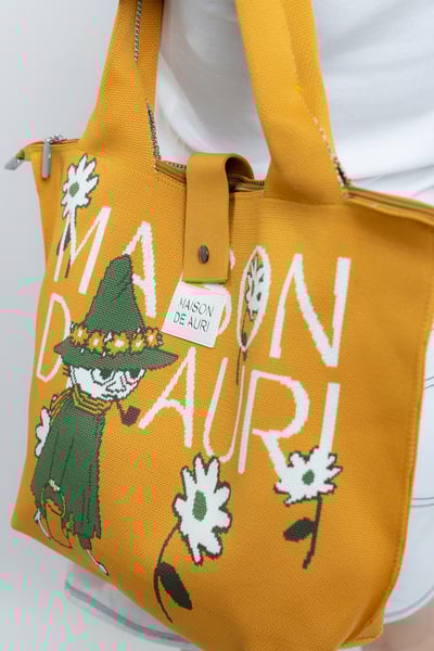Poche Grande Moomin: Snufkin 阿金 大口袋包7