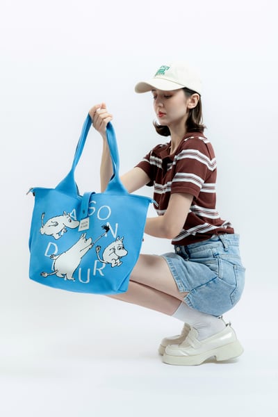 Poche Grande Moomin: Moomin 嚕嚕米 大口袋包4