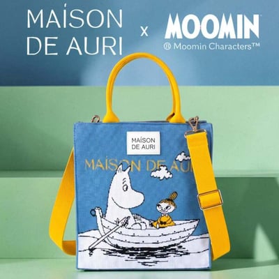 BUCKET MOOMIN｜SUNNY BLUE 晴日藍1