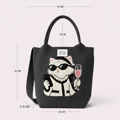 Trunk Grande COCO CAT 可可貓 大提包6