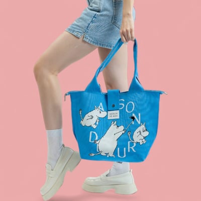 Poche Grande Moomin: Moomin 嚕嚕米 大口袋包2