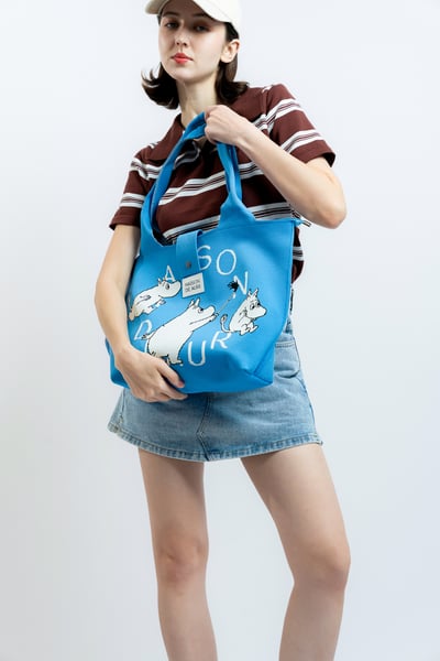 Poche Grande Moomin: Moomin 嚕嚕米 大口袋包3