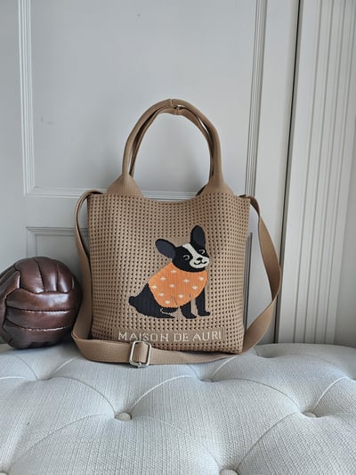 Frenchie Dot Mini 法鬥點點小提包2