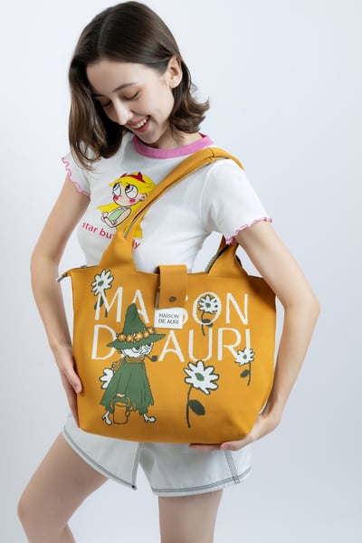 Poche Grande Moomin: Snufkin 阿金 大口袋包5