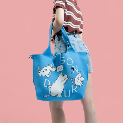 Poche Grande Moomin: Moomin 嚕嚕米 大口袋包5