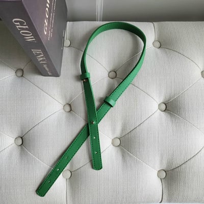 皮背帶 - 綠色1