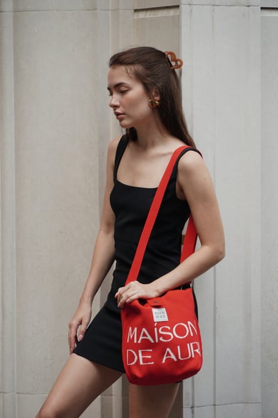 Poche Sport Red 紅焰斜背口袋包5