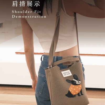 Trunk Grande Frenchie 法鬥點點大提包5