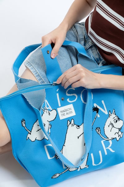 Poche Grande Moomin: Moomin 嚕嚕米 大口袋包5