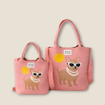 Trunk Chiwawa Grande 貴婦娃娃- 大提包6