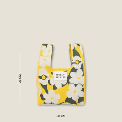 HARU Mini Bags - Yellow 陽光 春天包5