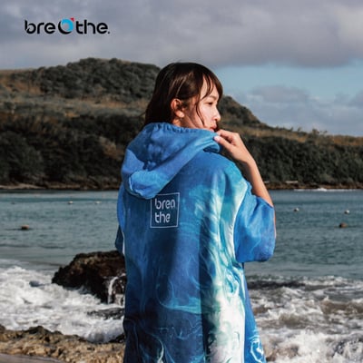 Breathe 水呼吸 厚款保暖印花毛巾衣3
