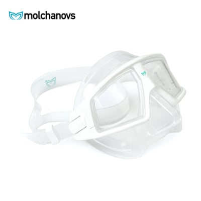 Molchanovs 抹茶 曲面自潛面鏡 透明白框2