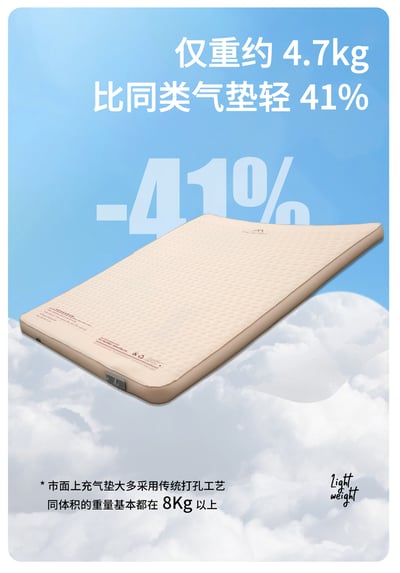 新版 (二代)山之客 奶酪床 (雙人)10