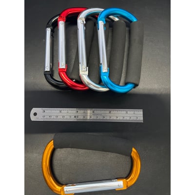 鋁合金13cm大D扣-自由潛水/水肺潛水2