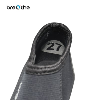 Breathe 水呼吸 3mm短筒 耐磨毛氈底防滑套鞋3