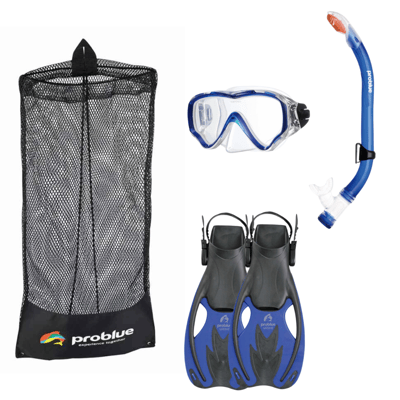 Problue 兒童/青少年 浮潛三寶 全乾式3