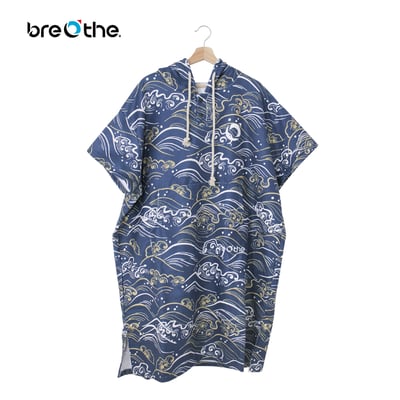 Breathe 水呼吸 厚款保暖印花毛巾衣13