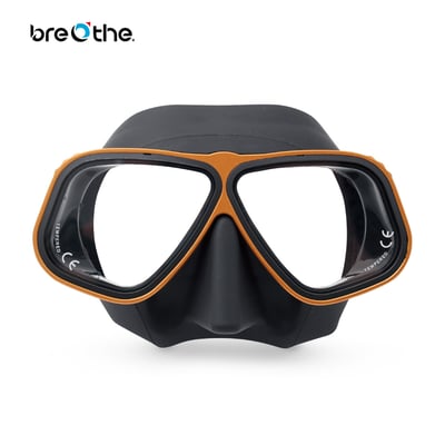 Breathe 水呼吸 自潛低容積面鏡 白/黑底鋁合金框 11-C5