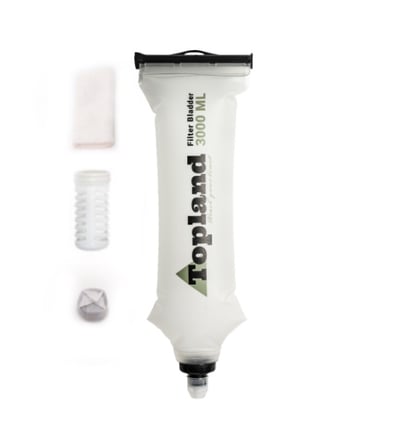 Topland 戶外行動濾水器 軟式濾水袋 個人濾水壺15