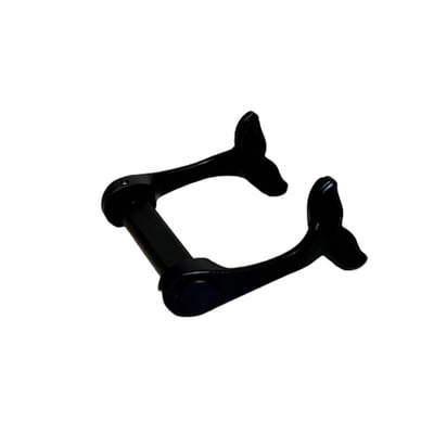 鋁合金魚尾自潛鼻夾 黑色1