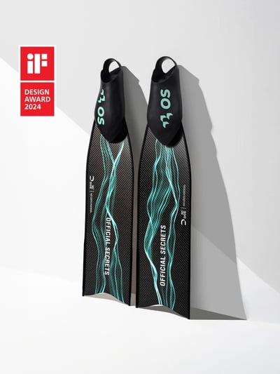 OS黑科技碳纖維蛙鞋 RAY 3D (聯名款)1