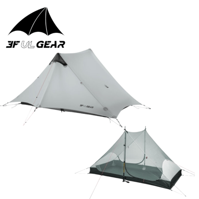 三峰出 3F 藍山2 Pro 新款15D無桿輕量兩人帳 三/四季帳5