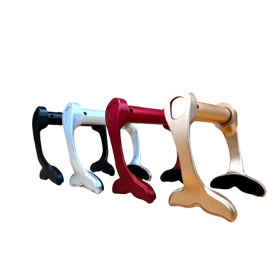 鋁合金魚尾自潛鼻夾 銀色3