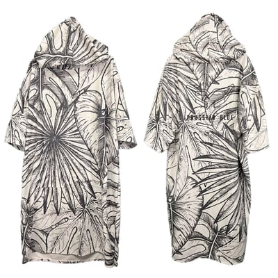 普魯士藍毛巾衣 熱帶雨林1