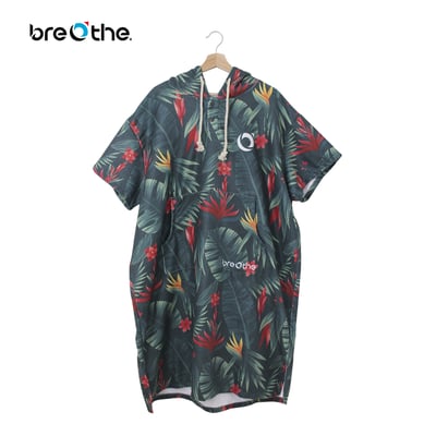 Breathe 水呼吸 厚款保暖印花毛巾衣10