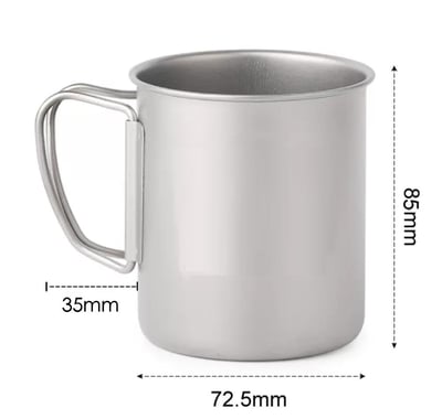 | 裝備寄賣 | 嚮山戶外 臺製鈦鋼杯 (店面展示中)2