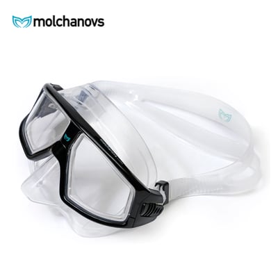 Molchanovs 抹茶 曲面自潛面鏡 透明黑框2