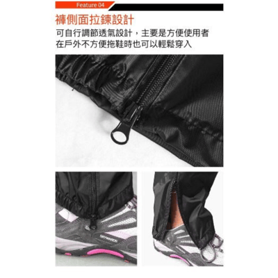 Naturehike 戶外便攜防水透氣雨褲 男女通用7
