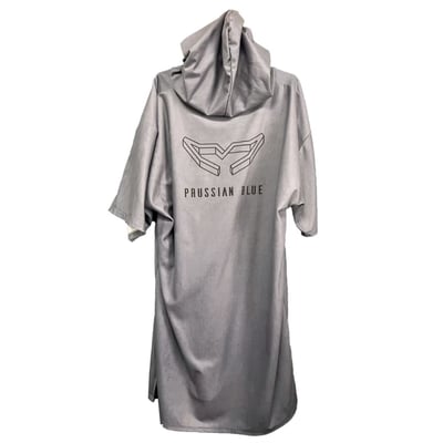 普魯士藍素色毛巾衣 水泥灰3