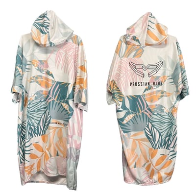 普魯士藍毛巾衣 熱帶叢林1