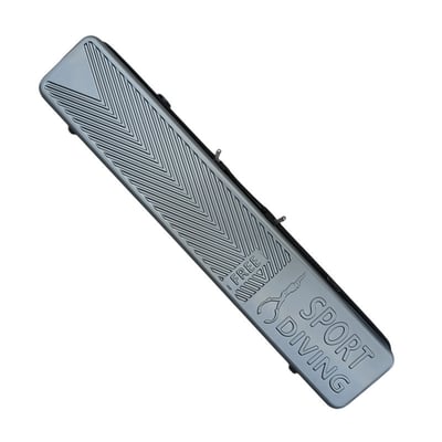 硬殼托運蛙鞋箱 灰色1