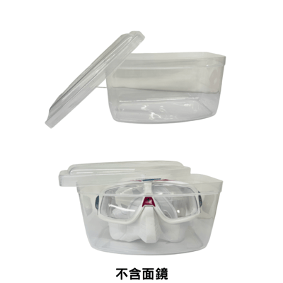 硬殼面鏡盒 黑色拉鍊款 透明有蓋款3